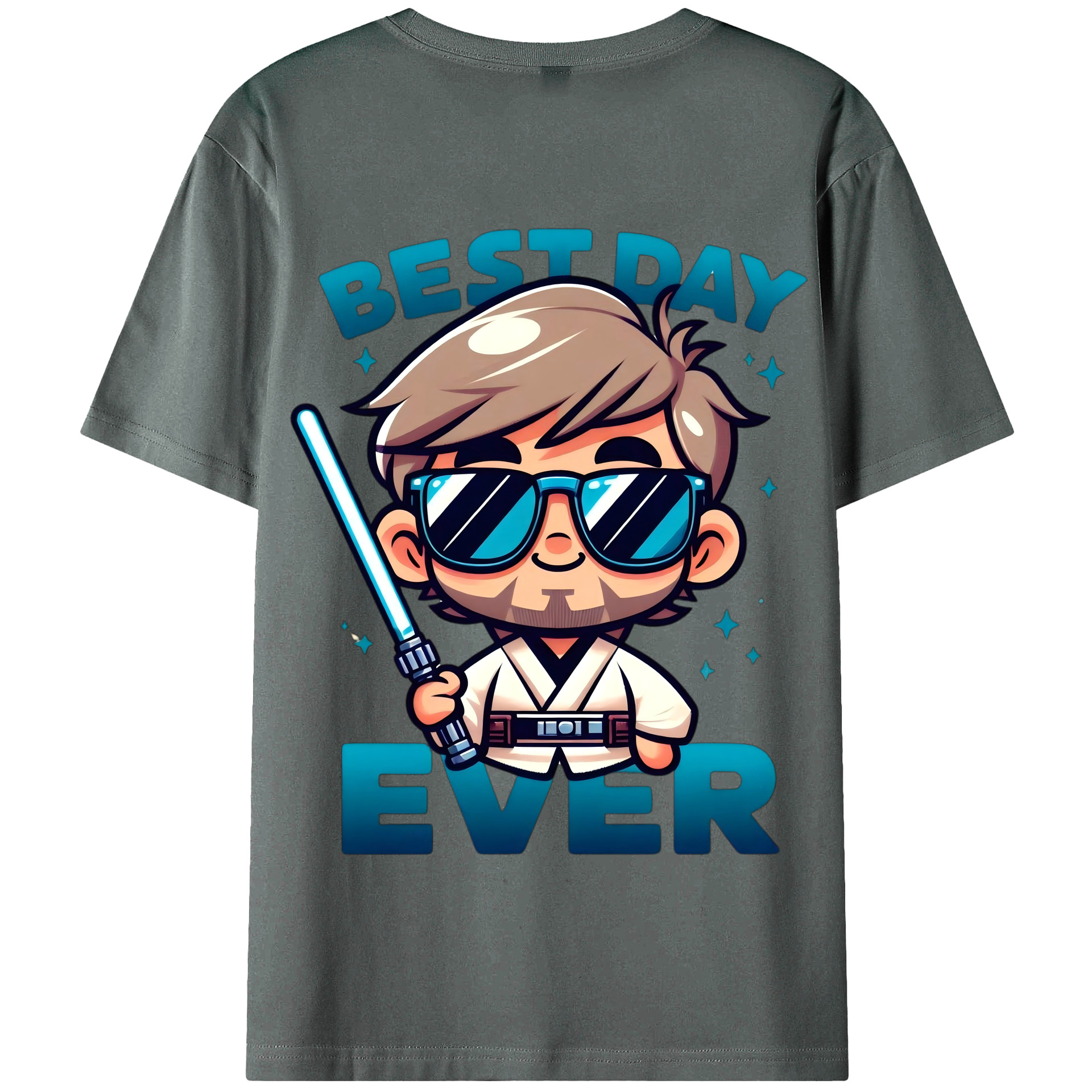 （画像用） スター・ウォーズ Star Wars 綿100％半袖Tシャツ（背面プリント）